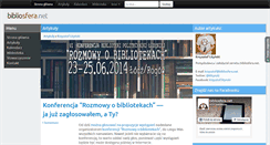 Desktop Screenshot of krzysztof.bibliosfera.net