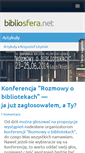 Mobile Screenshot of krzysztof.bibliosfera.net