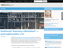 Tablet Screenshot of krzysztof.bibliosfera.net